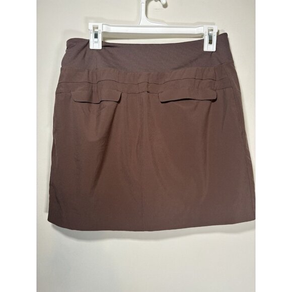 ATHLETA Soho Skort Mineral Brown Activewear Athleisure Pickleball Size 10 - Picture 3 of 5